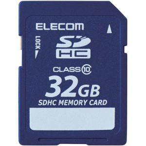 エレコム SD カード 32GB Class10 データ復旧サービス MF-FSD032GC10R(1個)[情報家電　その他]