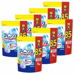 フィニッシュ パワー&ピュア 大型詰替レモン(1kg*7個セット)[食器洗浄機用洗剤(つめかえ用)]