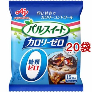 パルスイート カロリーゼロ ポーション(7g*15個入*20袋セット)[エリスリトール]