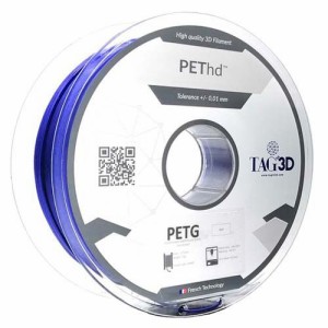 TAGin3D 3Dプリンター用フィラメント HD PETフィラメント PET HD-1.75BL ブルー(1個)[事務用品]