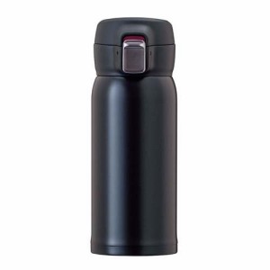 分解できる超軽量ワンタッチマグボトル 370ml ブラック ARNW-350BK(1個)[水筒]