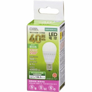 LED電球 小形 E17 40形相当 昼白色 LDA4N-G-E17 IS51(1個)[蛍光灯・電球]