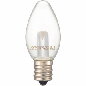 LEDローソク球 装飾用 クリア電球色 LDC1L-H-E12 13C(1個)[蛍光灯・電球]