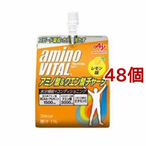 ケース販売 味の素 アミノバイタルゼリードリンク BCAA アミノ酸&クエン酸チャージ(180g*48個セット)[スポーツドリンク その他]