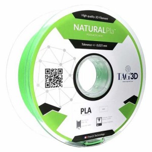 TAGin3D 3Dプリンター用フィラメント ナチュラルPLAフィラメント PLA NAT-1.75GN(1個)[事務用品]