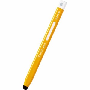 エレコム タッチペン タブレット iPad スマホ 鉛筆型 三角 太軸 P-TPEN02BYL(1個)[その他]