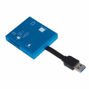 Digio2 USB3.2Gen1 マルチカードリーダー CRW-37M87BL(1個)[情報家電　その他]