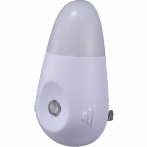LEDナイトライト 充電式 明暗センサー ホワイト 白色LED NIT-APHB4-W(1個)[センサーライト]