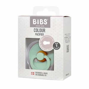 BIBS おしゃぶり カラー 1PK サイズ1 Mint(1個)[おしゃぶり]