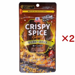 ユウキ食品 MC クリスピースパイス ガーリック(40g×2セット)[香辛料]