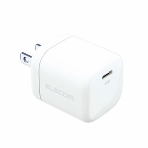 エレコム ACアダプター USB Type C 充電器 45W PD PPS 対応 ホワイト(1個)[充電器・バッテリー類]