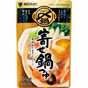 ミツカン 〆まで美味しい 寄せ鍋つゆ ストレート(750g)[つゆ]