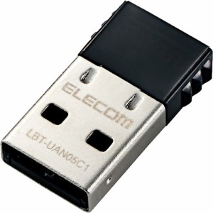 エレコム Bluetooth PC用USBアダプタ Ver4.0 Class1 forWin10 BK LBT-UAN05C1(1個)[情報家電　その他]