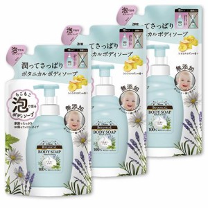 ダイアンボタニカル 泡ボディソープ リフレッシュ＆モイスト 詰替 [シトラスサボン](700ml*3個セット)[ボディソープ]