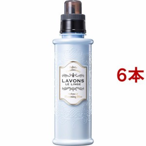 ラボン 柔軟剤 ブルーミングブルー ホワイトムスクの香り(600ml*6本セット)[柔軟剤(液体)]