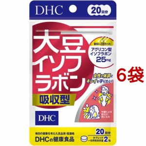 DHC 大豆イソフラボン吸収型 20日分(40粒(8g)*6袋セット)[その他ハーブサプリメント]