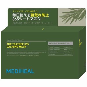 メディヒール THE TEATREE 365 カーミングマスク 正規品(30枚入)[シートマスク]