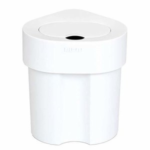 ビッグ トイレ コーナーポット 抗菌加工 サニタリーボックス 大容量 ホワイト(1個)[生理用品 その他]