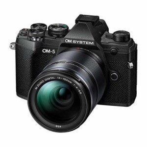 OMシステム OM-5 14-150mm II レンズキット ブラック(1台)[映像関連　その他]