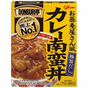グリコ DONBURI亭 お蕎麦屋さん風 カレー南蛮丼(165g)[レンジ調理食品]