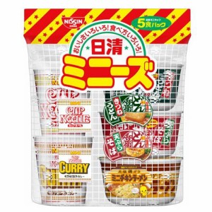 日清ミニーズ(東) 5食(205g)[カップ麺]