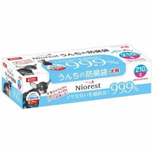 ニオレスト うんちの防臭袋 S 犬用(210枚入)[ペットのお散歩用品・おしゃれ]