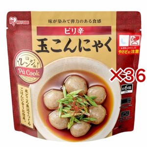 アイリスオーヤマ ピリ辛 玉こんにゃく レンジ 温めるだけ(150g×36セット)[インスタント食品 その他]