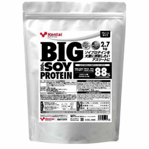 Kentai(ケンタイ) BIG100％ソイプロテイン プレーンタイプ K1302(2.7kg)[プロテイン その他]