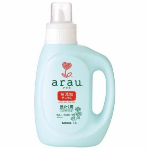 arau.(アラウ) 洗たく用せっけん ゼラニウム(1.2L)[洗濯洗剤(液体)]