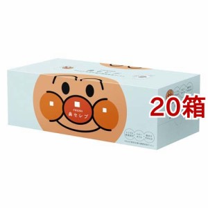 ネピア アンパンマン 鼻セレブ 濃厚保湿ティッシュ(360枚(180組)*20箱セット)[箱ティッシュ]