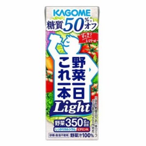 カゴメ 野菜一日これ一本 Light(200ml*24本入)[フルーツジュース]