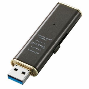 エレコム USBメモリ USB3.1(Gen1) スライド式 32GB Shocolf 1年保証 MF-XWU332GBW(1コ入)[情報家電　その他]