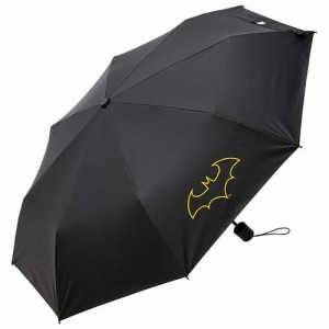 メンズ用 晴雨兼用傘 折り畳み傘 日傘 55cm バットマン(1本)[日用品 その他]