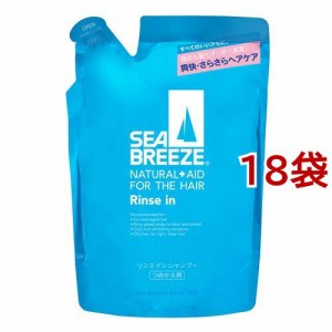 シーブリーズ リンスインシャンプー つめかえ用(400ml*18袋セット)[リンスインシャンプー]