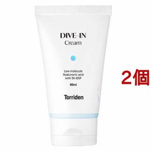 トリデン Torriden ダイブインクリーム(80ml*2個セット)[保湿クリーム]