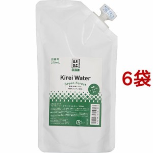 A.P.D.C. クリア キレイウォーター グリーンフォレスト詰替え(270ml*6袋セット)[ペットの防虫・消臭・お掃除]