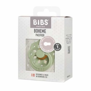 BIBS おしゃぶり ボヘミ 1PK サイズ1 Sage(1個)[おしゃぶり]