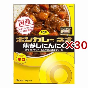 大塚食品 ボンカレーネオ 焦がしにんにく やみつきスパイシー 辛口(200g×30セット)[レトルトカレー]