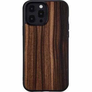 Man＆Wood iPhone13 Pro Max 天然木ケース Ebony(1個)[ケース・ジャケット]