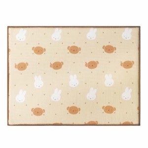 miffy 吸水水切りマット 30×40cm ミッフィーとボリス(1枚)[ふきん]