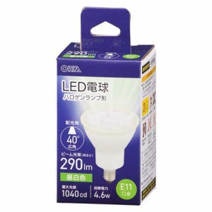 LED電球 ハロゲンランプ形 E11 広角タイプ 4.6W 昼白色(1個)[蛍光灯・電球]