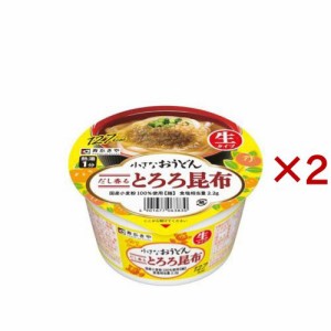 小さなおうどん とろろ昆布(86g×2セット)[カップ麺]