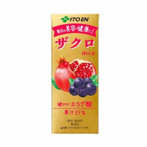 伊藤園 エコパック ザクロmix 紙パック(200ml*24本入)[フルーツジュース]