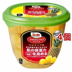 フルーツパック スウィーティオパイナップル 機能性表示食品(425g*4個セット)[フルーツ加工缶詰]