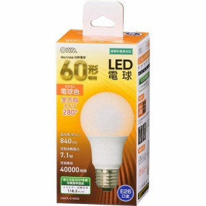 LED電球 E26 60形相当 電球色 LDA7L-G AG52(1個)[蛍光灯・電球]