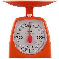 タニタ アナログクッキングスケール 1000g  オレンジ 1439-OR-1kg(1コ入)[キッチン家電・調理家電]