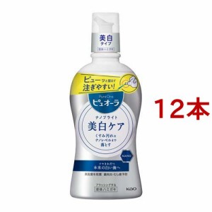 薬用ピュオーラ ナノブライト 液体ハミガキ(400ml*12本セット)[大人用歯磨き粉]