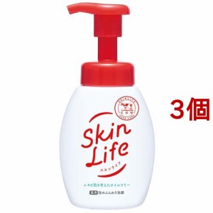 スキンライフ 薬用泡のふんわり洗顔 ポンプ付(160ml*3個セット)[洗顔フォーム ニキビ用]