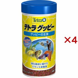 テトラ グッピー(75g×4セット)[観賞魚用 餌(エサ)]