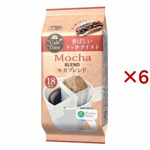 アバンス CafeTime モカブレンド(18袋入×6セット)[ドリップパックコーヒー]